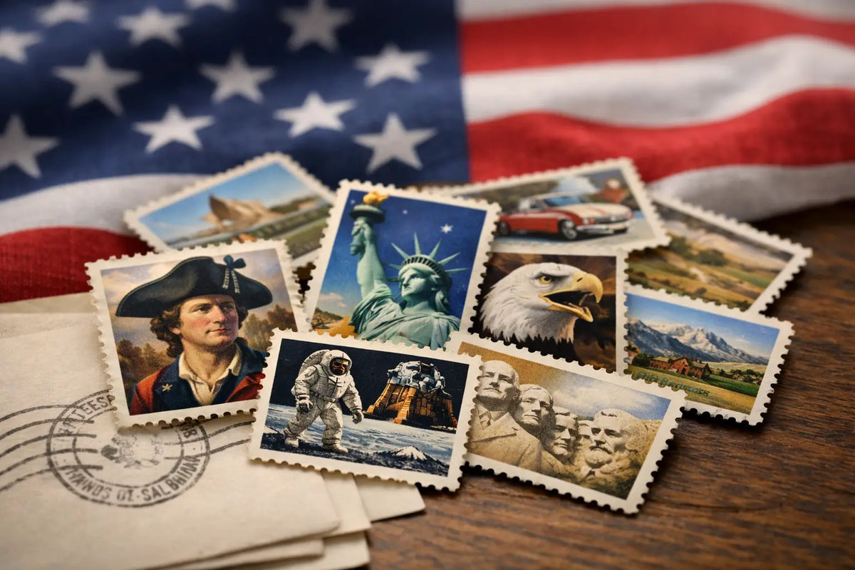 Postage Stamps That Tell an American Story