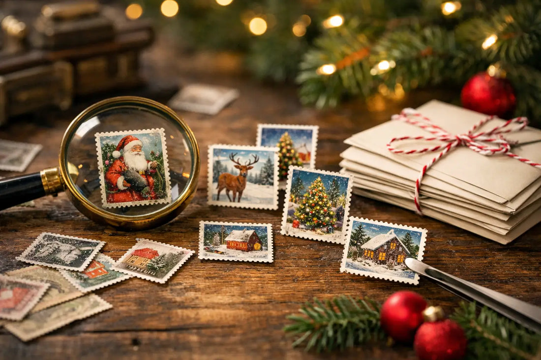 Christmas Postage Stamps Worth Sending and Saving