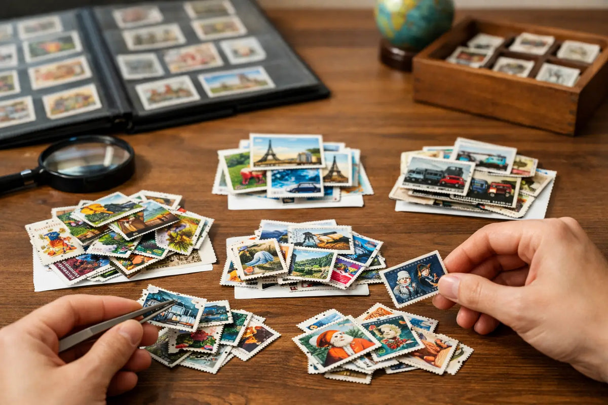 How to Organize Stamps by Theme With Purpose