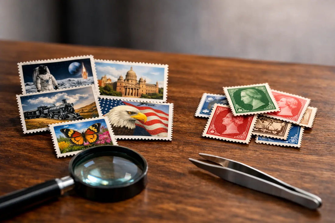 Commemorative Versus Definitive Stamps Explained