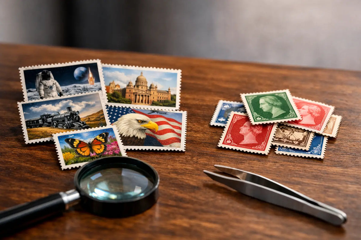 Commemorative Versus Definitive Stamps Explained
