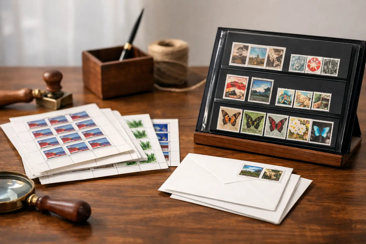 Unused Stamp Sheets: Collect, Send, or Display