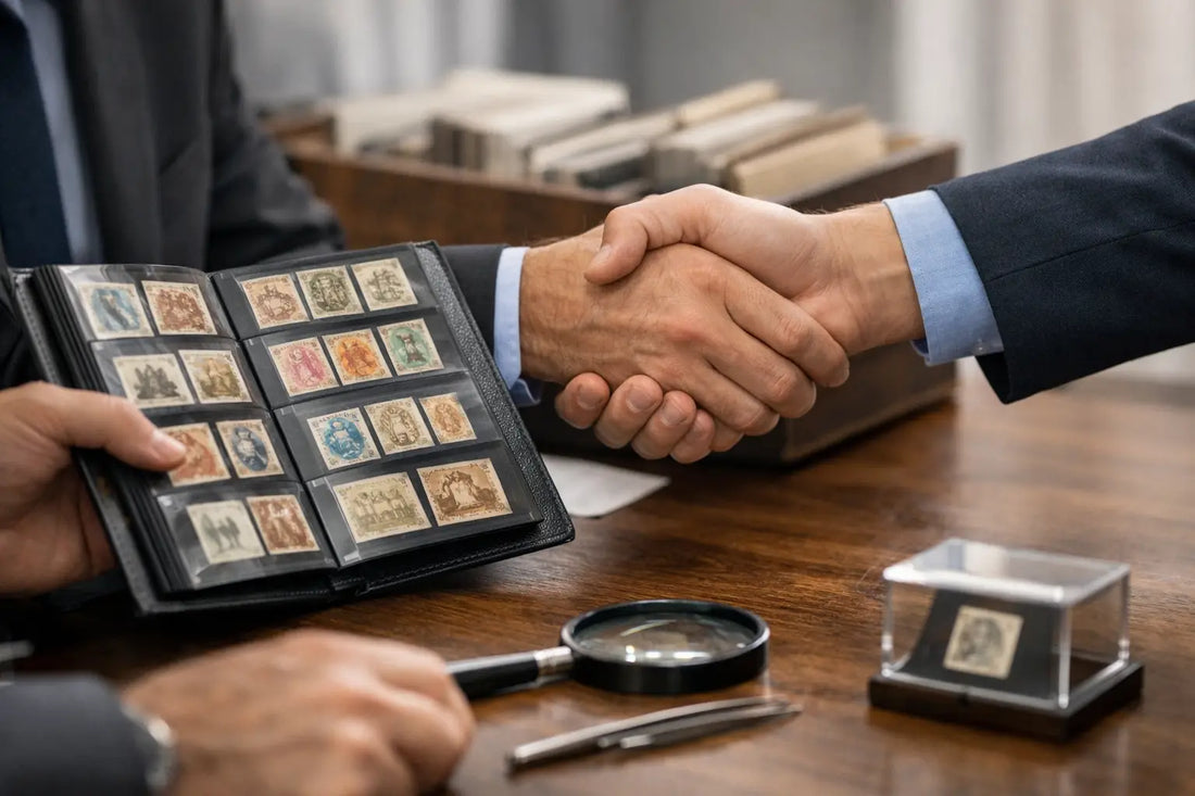 How Collectible Stamp Sellers Earn Trust