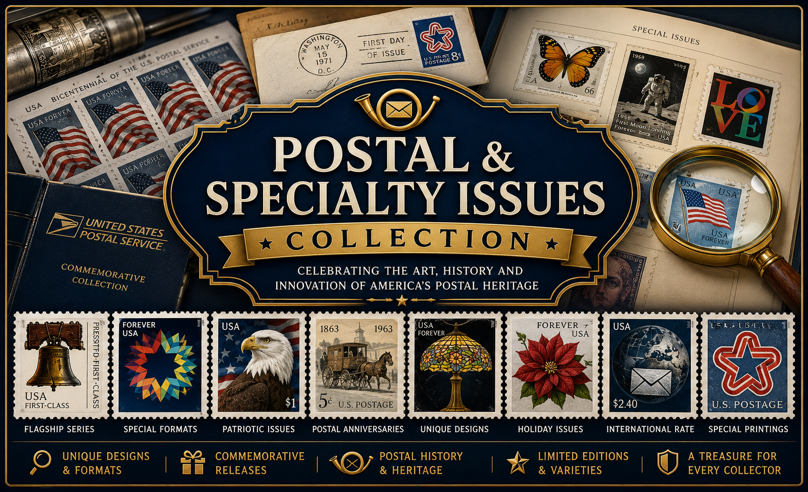 Postal & Specialty Issues