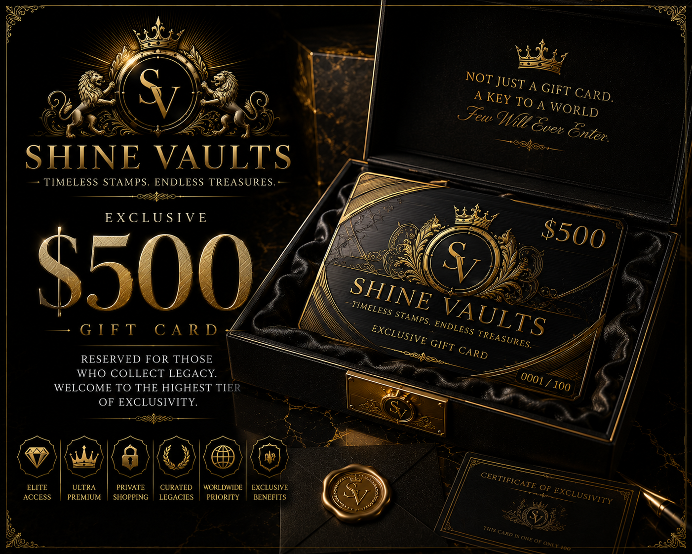 Shine Vaults Gift Card