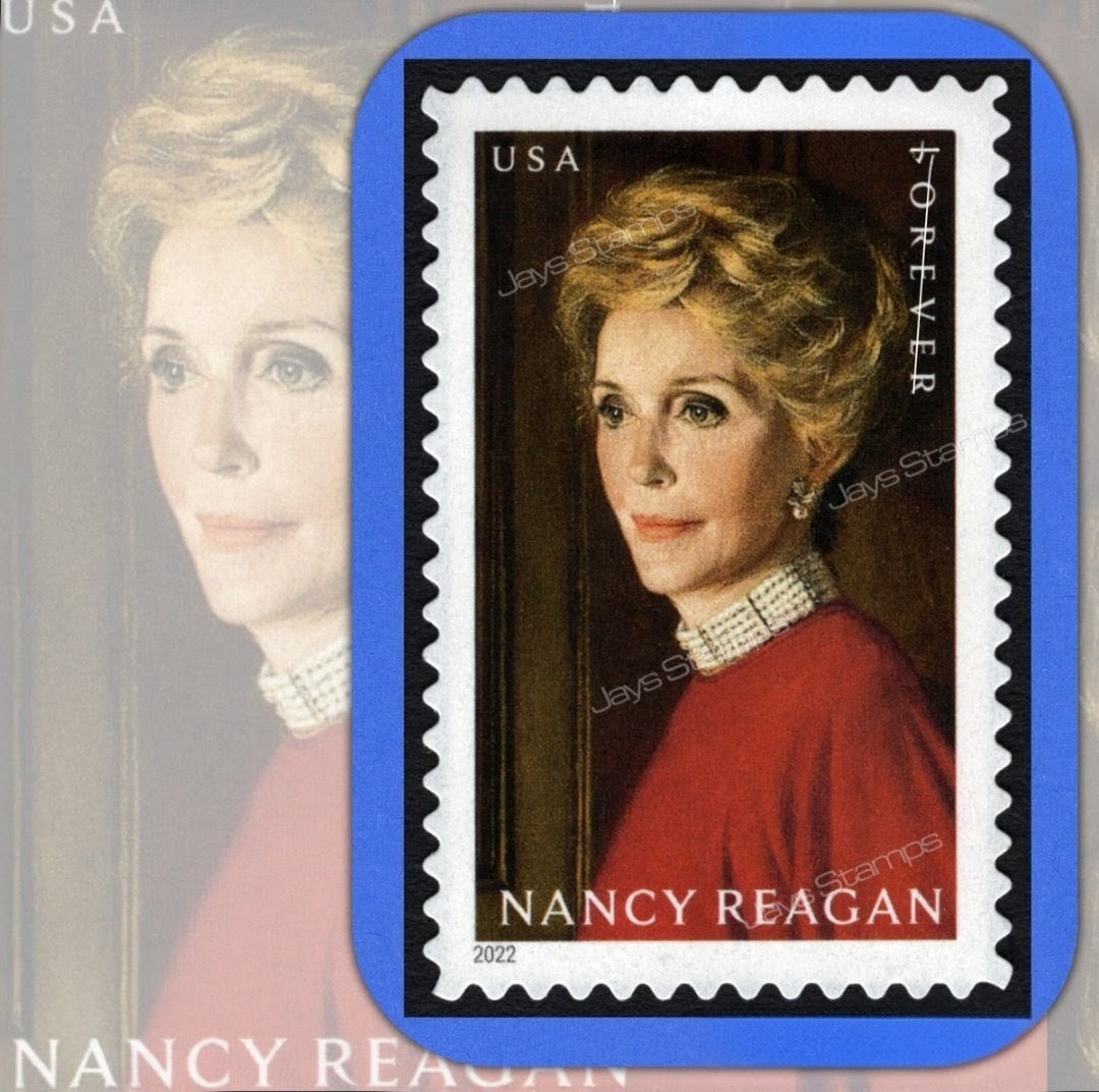 USPS 2022 Nancy Reagan Forever Stamps Sheet of 20, Commemorative
