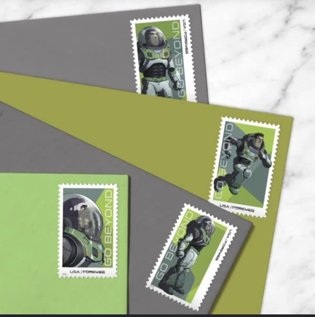 2022 Buzz Lightyear Forever USA Stamp Sheet Of 20, Multicolor