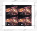 2026 Galaxy Pair $33.25 USA Stamp Sheet Of 4, Multicolor