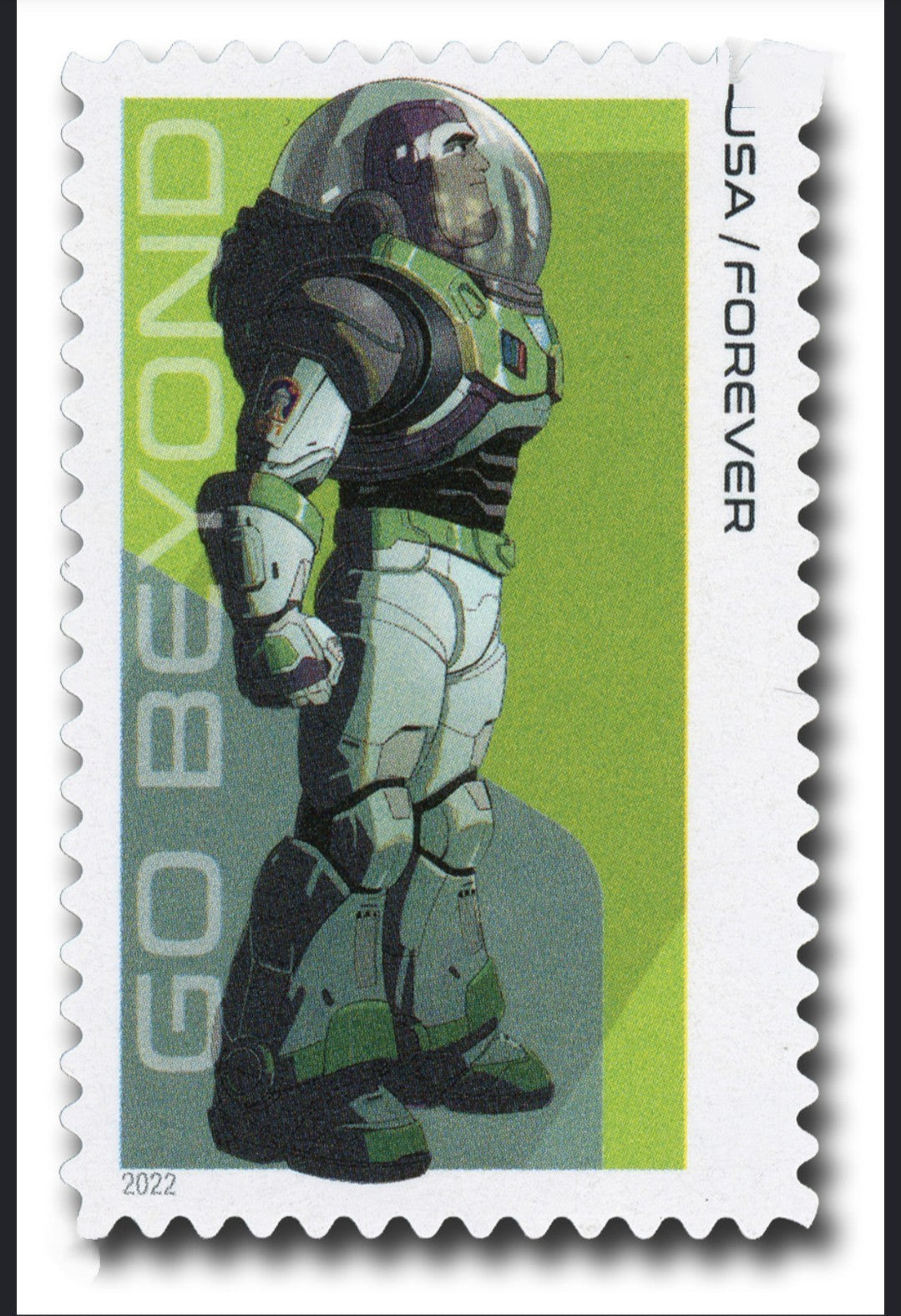 2022 Buzz Lightyear Forever USA Stamp Sheet Of 20, Multicolor