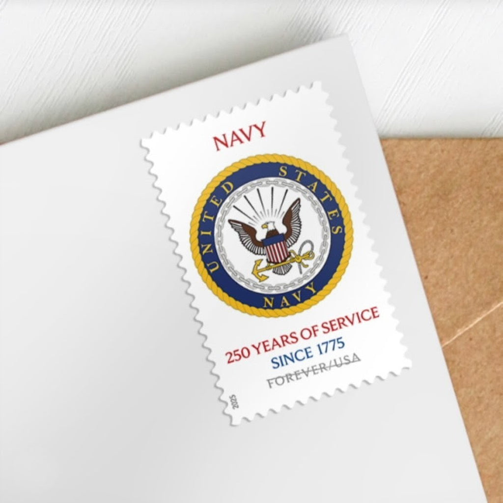 250 Years Of Navy Forever USA Stamp Sheet Of 20, Multicolor, 2026
