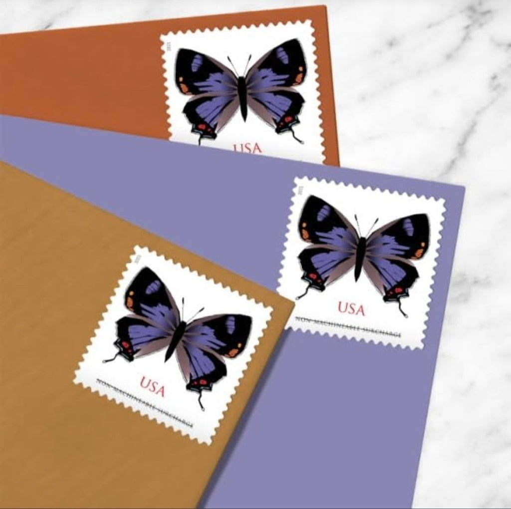 2021 Colorado Haistreak Butterfly Non-Machinable USA Stamp Sheet Of 20