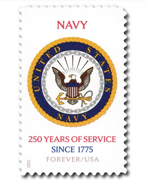 250 Years Of Navy Forever USA Stamp Sheet Of 20, Multicolor, 2026