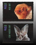 2002 Night Friends 37 Cents USA Stamp Sheet, Bats, Multicolor