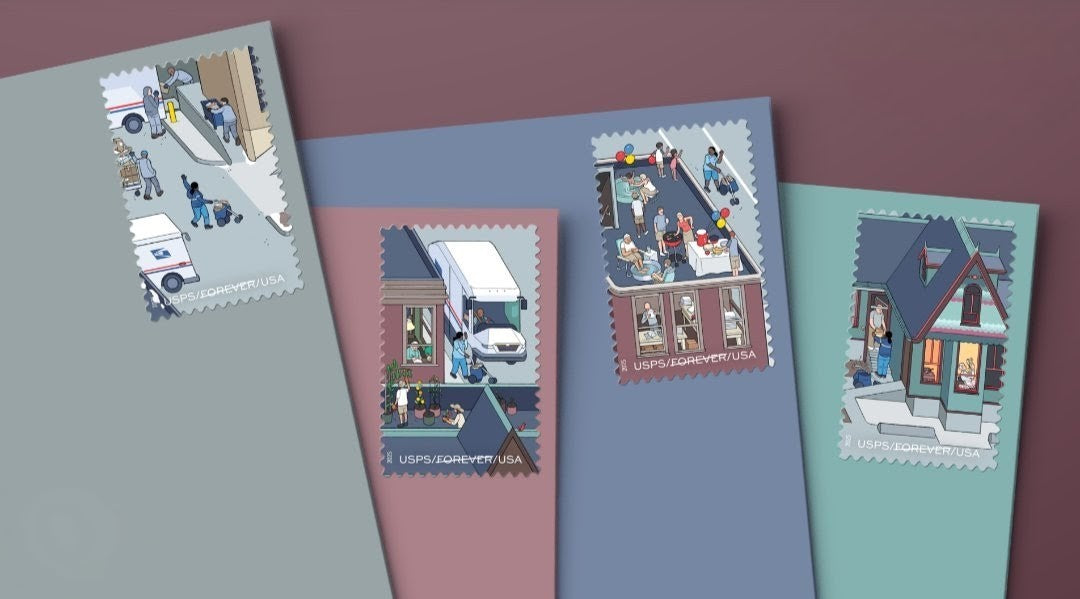 250 Years Of USPS Forever USA Stamp Sheet Of 20, Multicolor, 2026