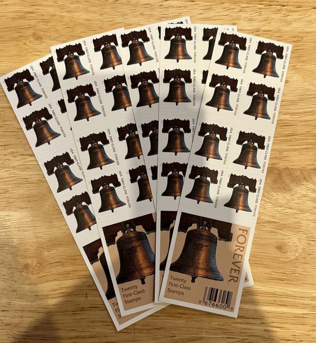 USPS 2007 Liberty Bell Stamps Booklet of 20