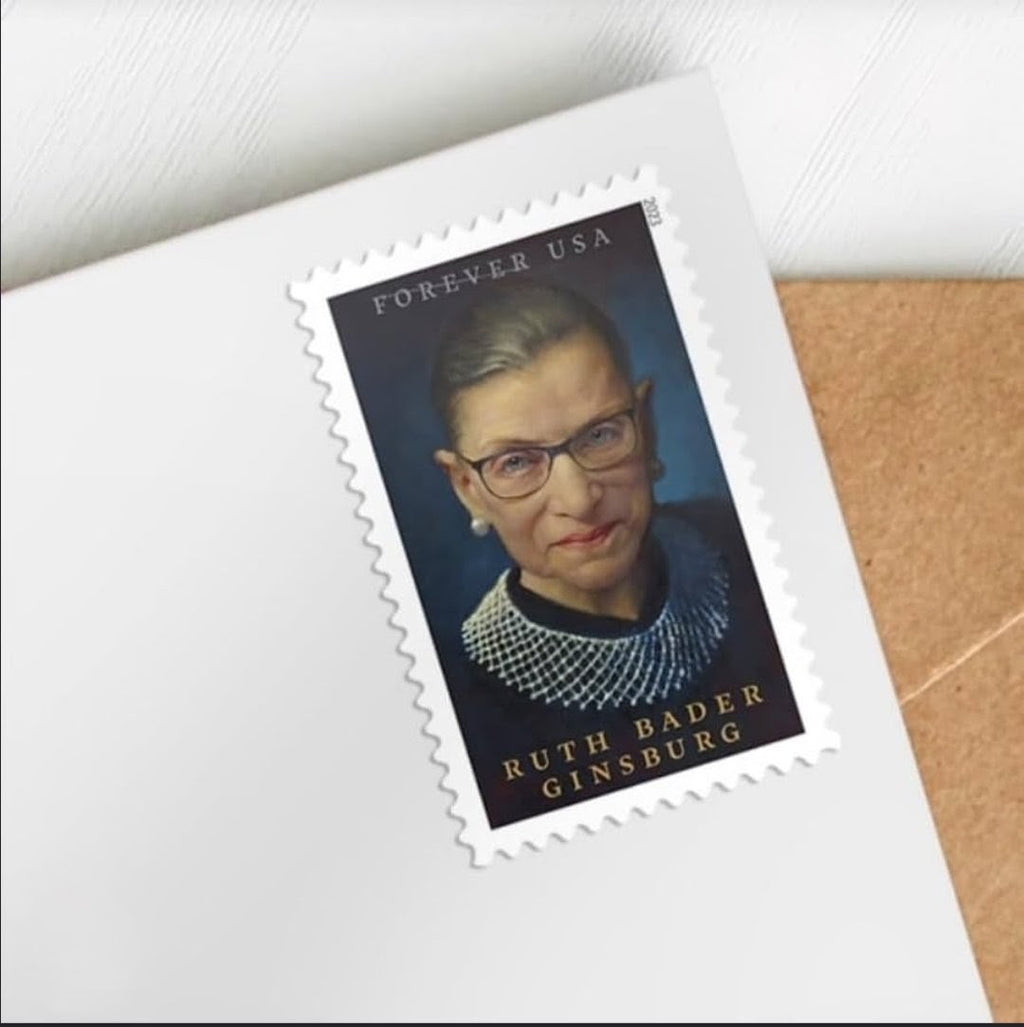 USPS 2023 Ruth Bader Ginsburg Forever Stamps Sheet of 20, Celebrity