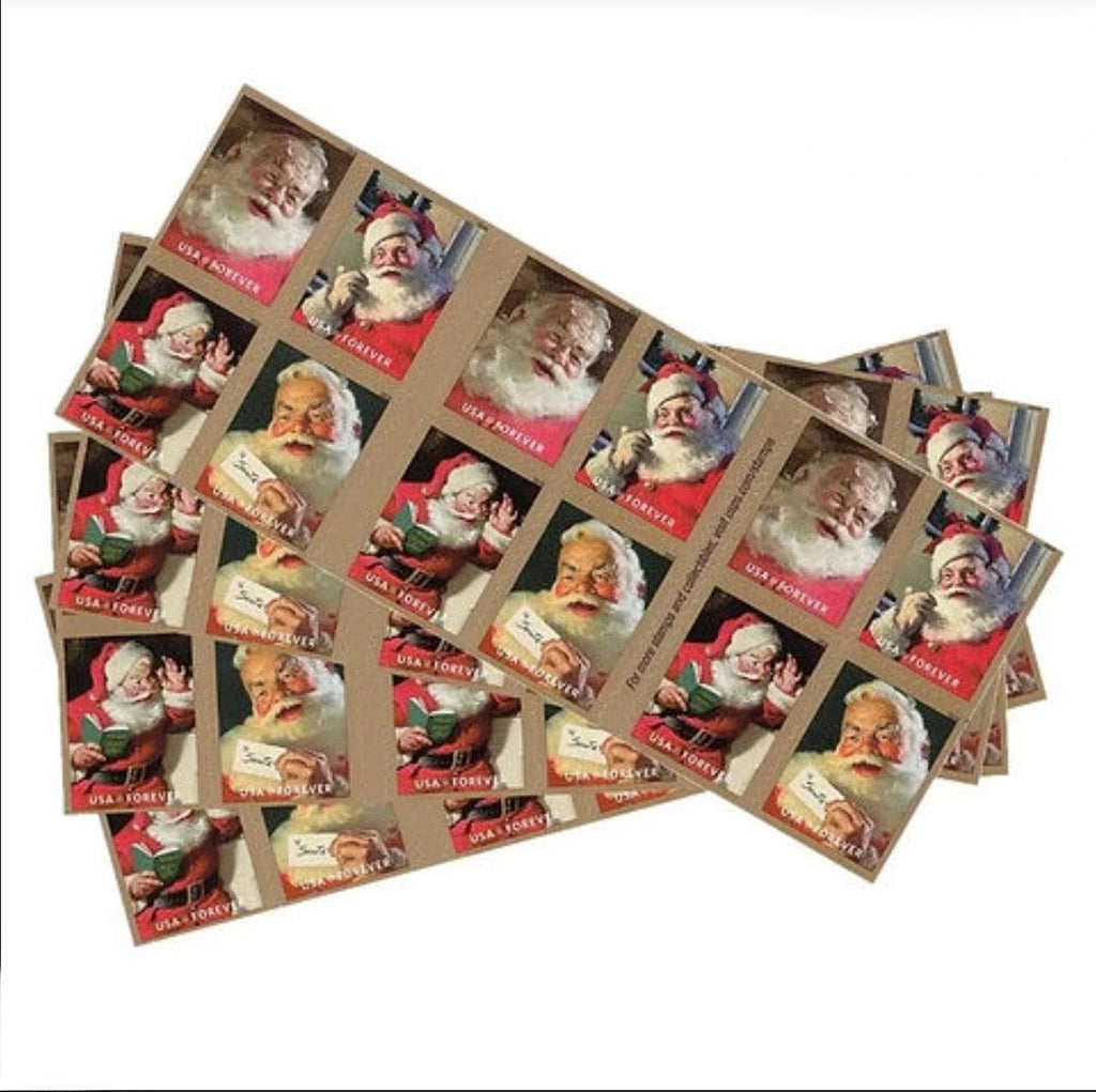USPS 2018 Sparkling Holidays Forever Stamps Booklet of 20, Christmas