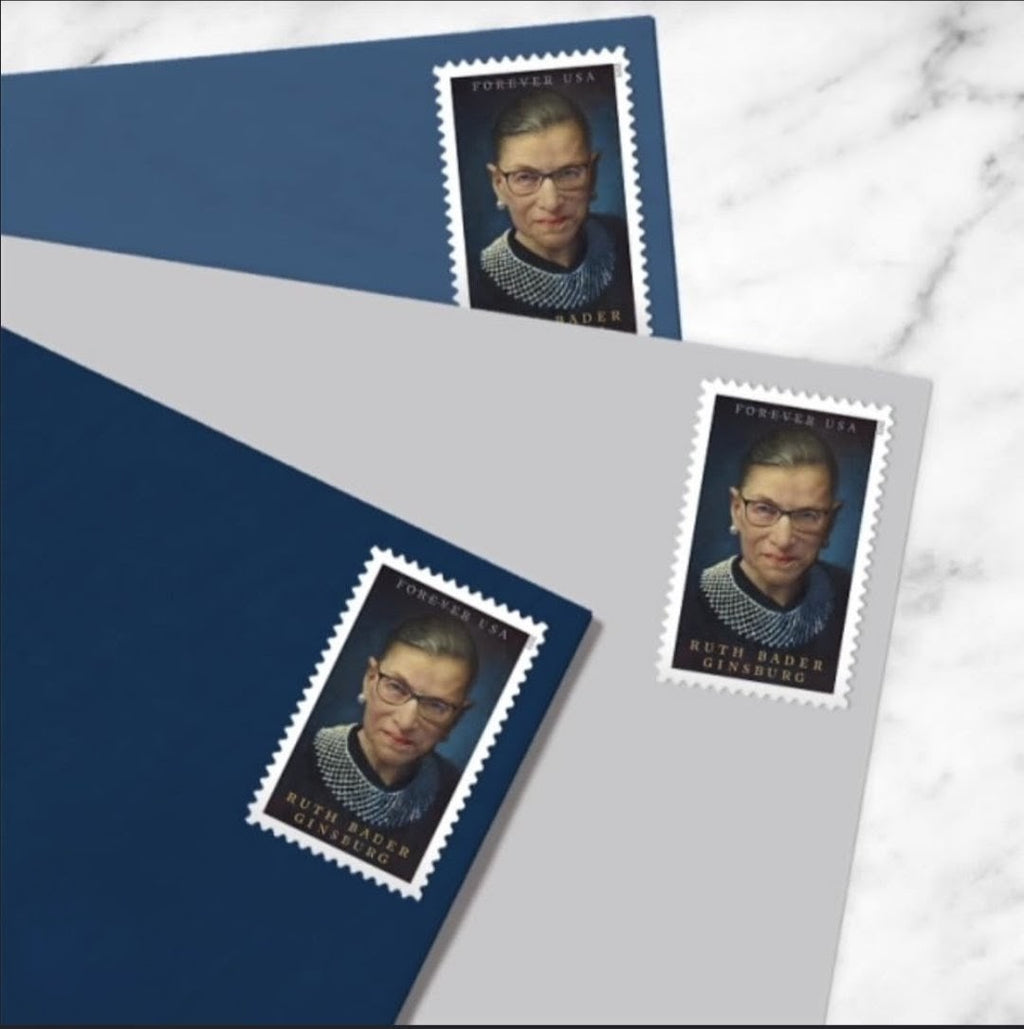 USPS 2023 Ruth Bader Ginsburg Forever Stamps Sheet of 20, Celebrity