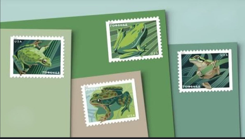 USPS 2019 Frogs Family Forever Stamps Booklet of 20 New