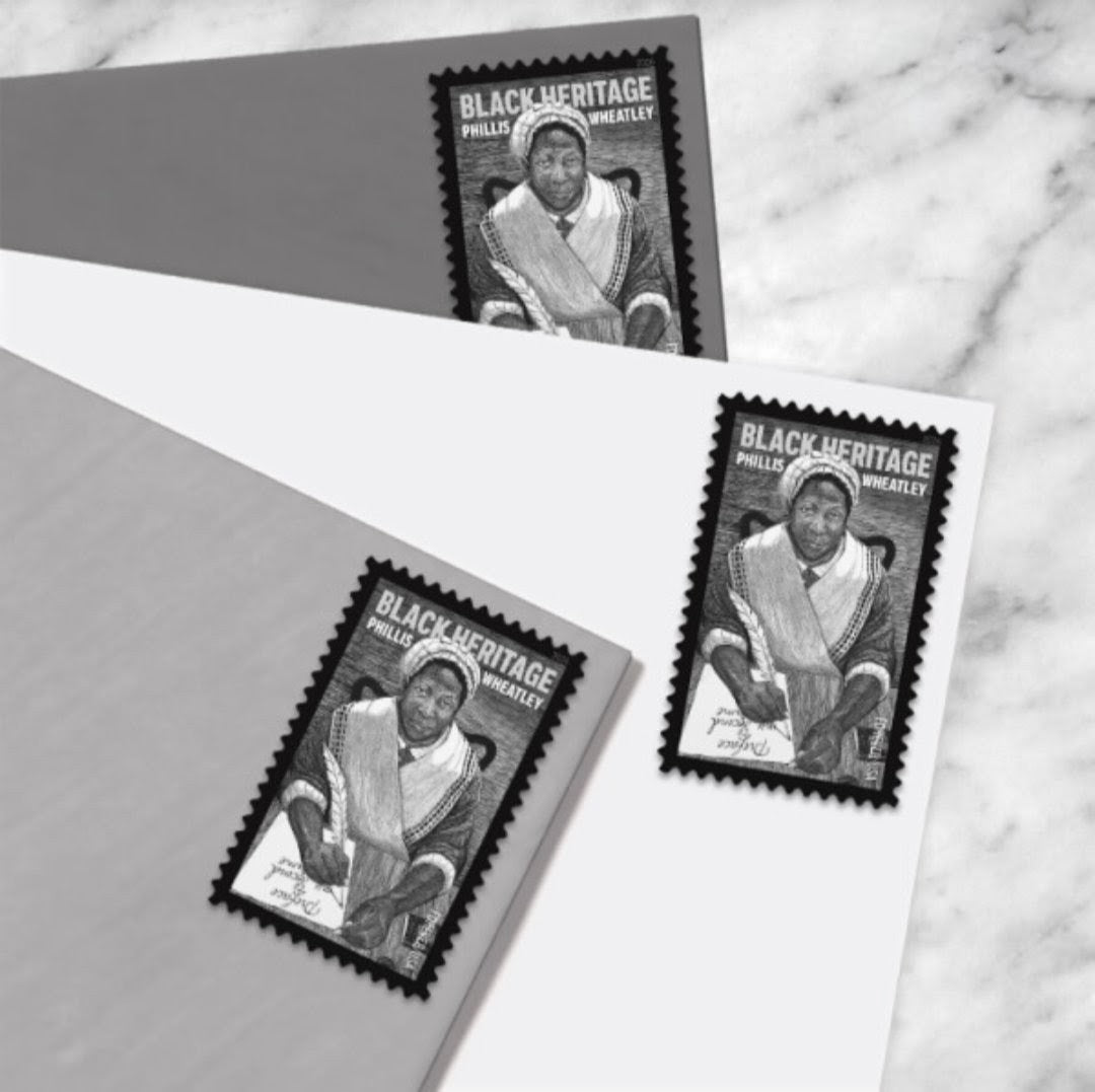 2026 Phillis Wheatley Forever USA Stamp Sheet, Multicolor