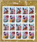 2005 Art Of Disney Celebration 37¢ USA Stamp Sheet Of 20, Multicolor