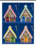 2013 Gingerbread House Forever USA Stamp Booklet Of 20, Multicolor