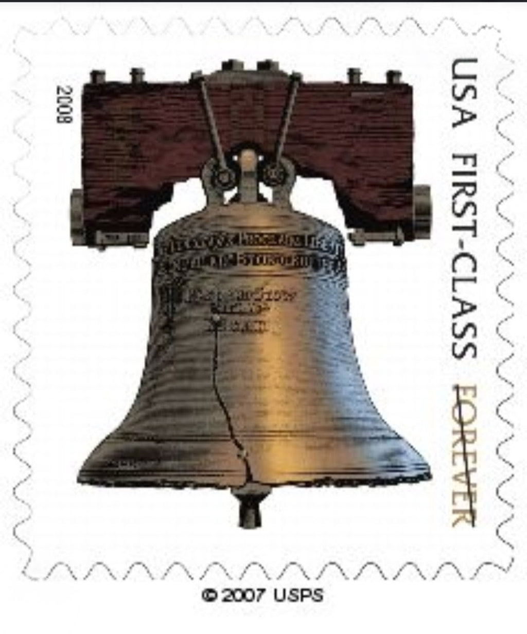 USPS 2007 Liberty Bell Stamps Booklet of 20