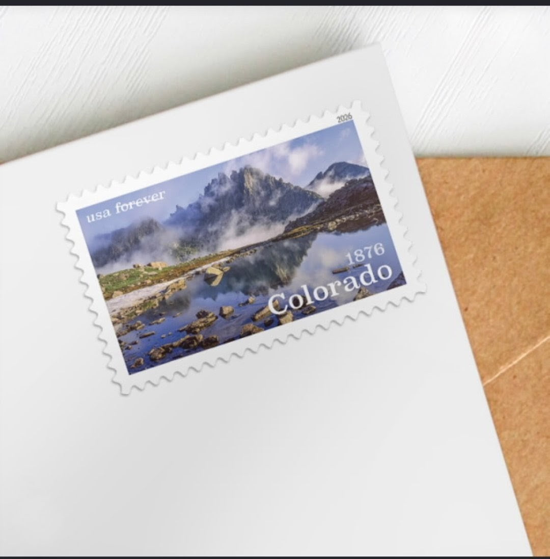 2026 Colorado Statehood Forever USA Stamp Sheet Of 20, Multicolor