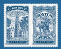 2026 Boston World Stamp Show Forever USA Stamp Booklet, Boston, Multicolor