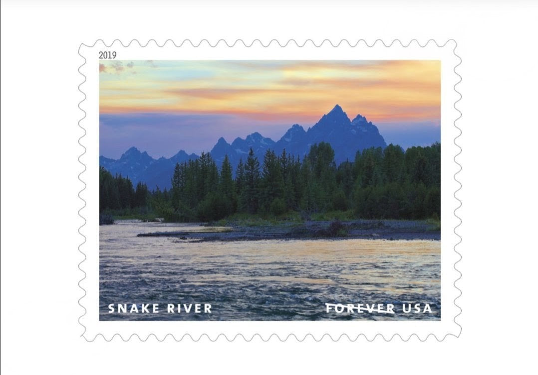 USPS 2019 Wild and Scenic Rivers Forever Stamps Sheet of 12, Nature