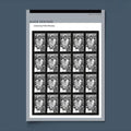 2026 Phillis Wheatley Forever USA Stamp Sheet, Multicolor
