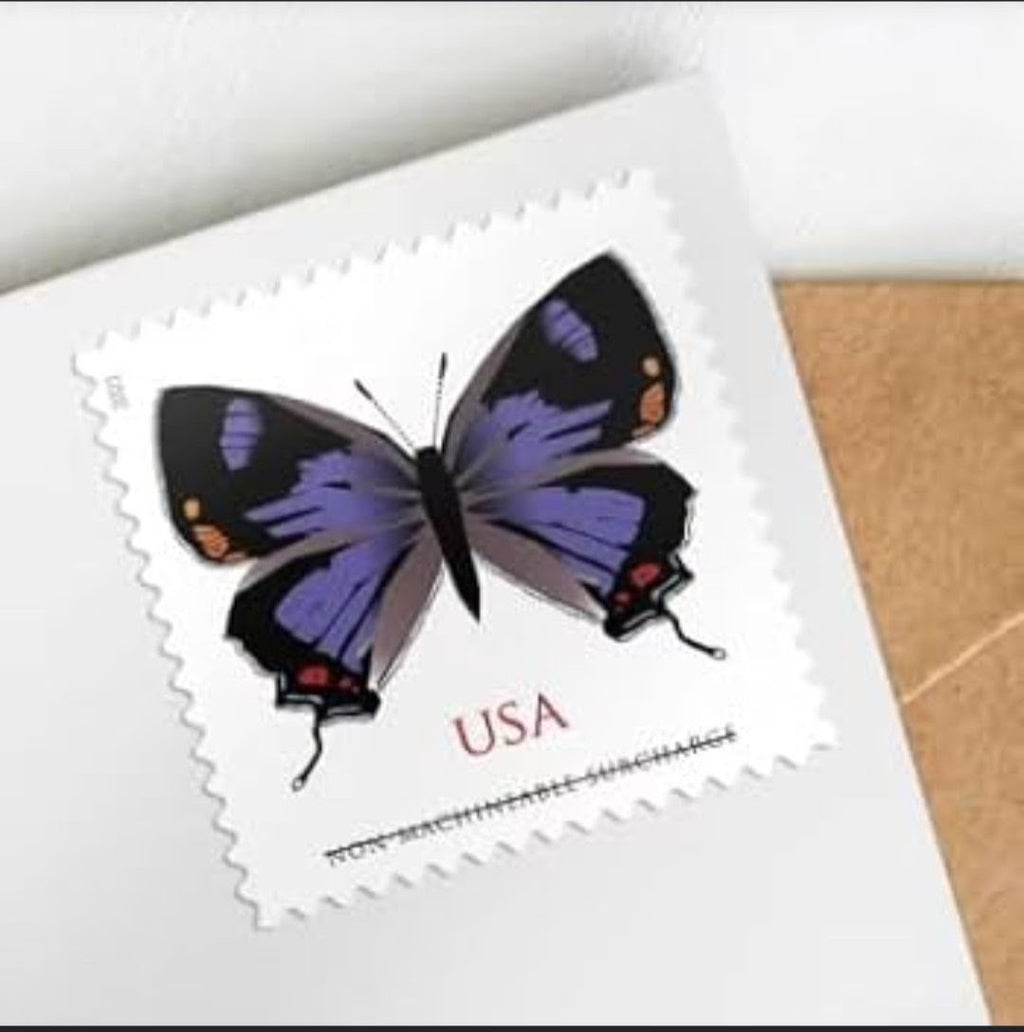 2021 Colorado Haistreak Butterfly Non-Machinable USA Stamp Sheet Of 20