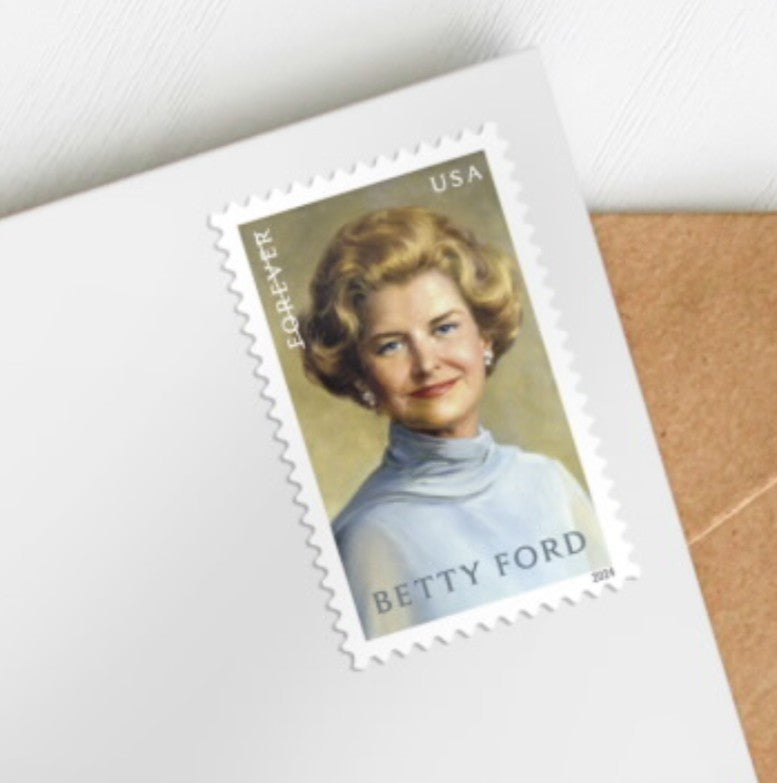 2024 Betty Ford Forever USA Stamp Sheet Of 20, Multicolor