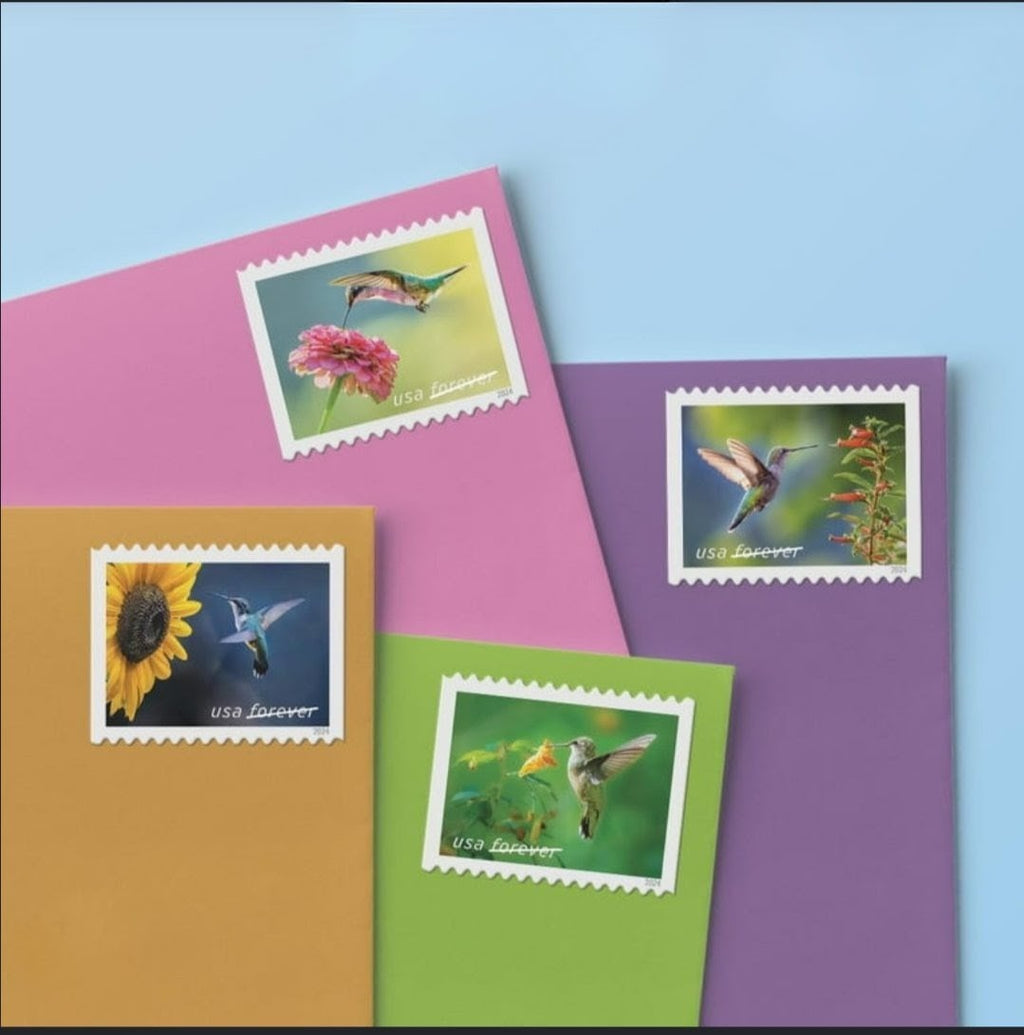 USPS 2024 Garden Delights Forever Stamps Booklet of 20 New