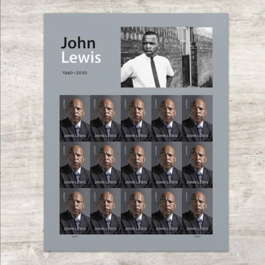 USPS 2023 John Lewis Forever Stamps Sheet of 20, Commemorative