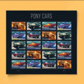 2022 Pony Cars Forever USA Stamp Sheet Of 20, Multicolor