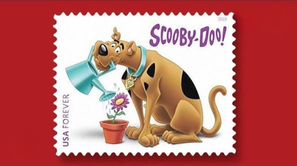 2018 Scooby-Doo Forever USA Stamp Sheet Of 16, Multicolor