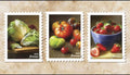 USPS 2020 Fruits & Vegetables Forever Stamps Booklet of 20