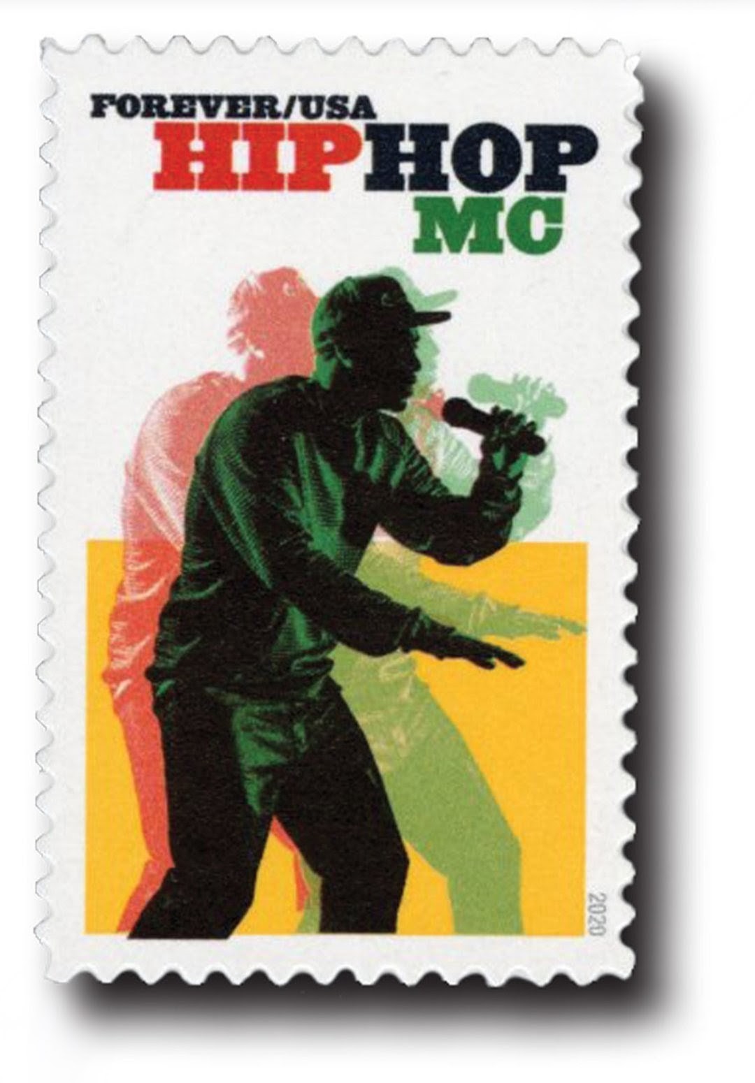 2020 Hip-hop Forever USA Stamp Sheet Of 20, Multicolor