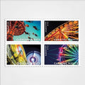 USPS 2024 Carnival Nights Forever Stamps Sheet of 20, Party, Fun