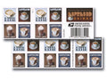 2021 Espresso Coffee Forever USA Stamp Booklet Of 20, Multicolor