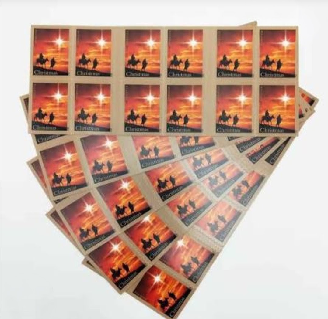 2012 Holy Family Forever USA Stamp Booklet, Seasonal, Multicolor
