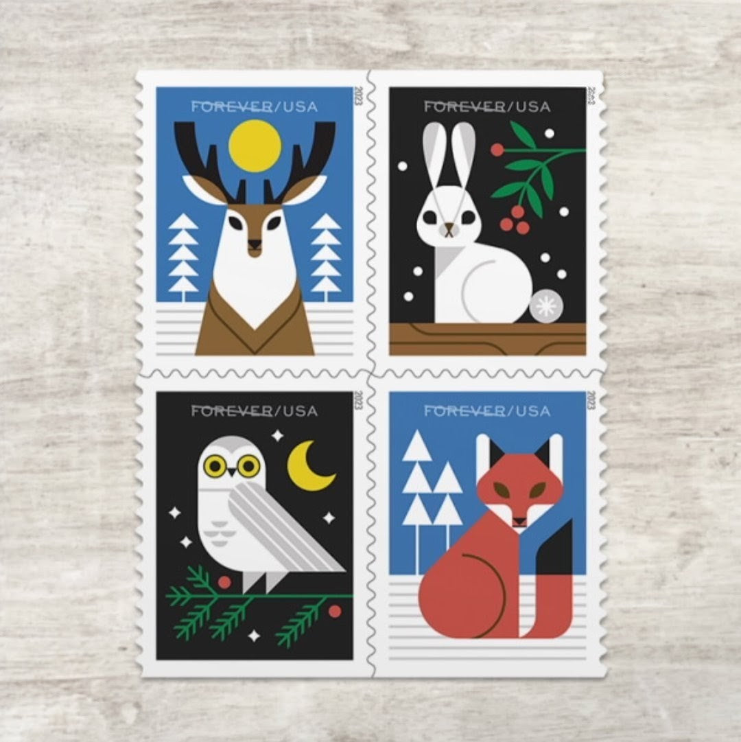 USPS 2025 Baby Wild Animals Forever Stamps Booklet of 20, Wildlife