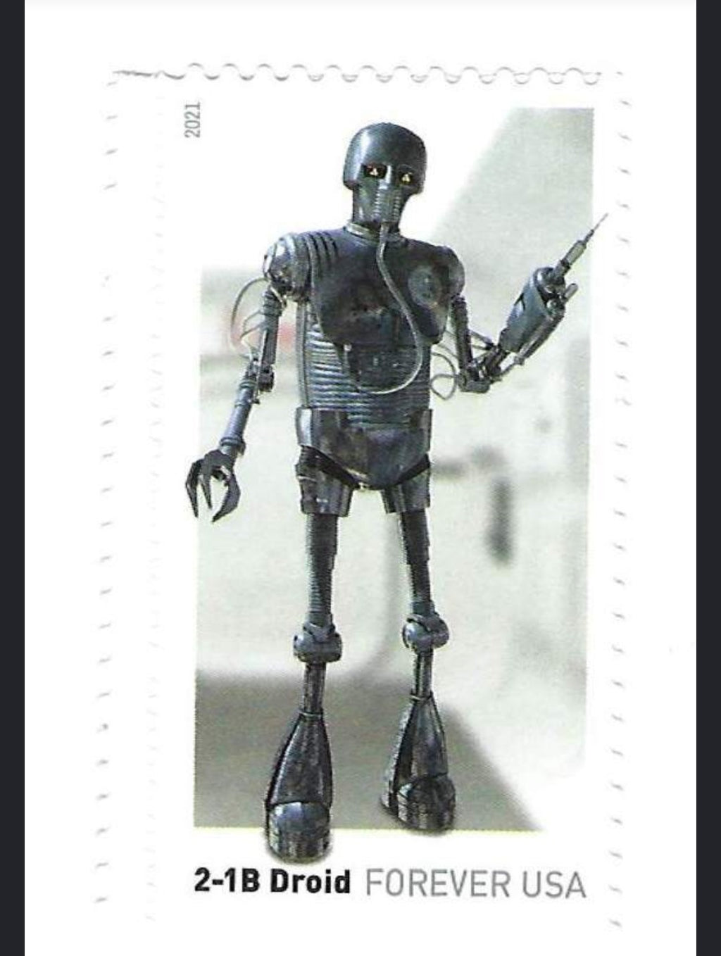 USPS 2021 Star Wars Droids Stamps Sheet of 20, Space