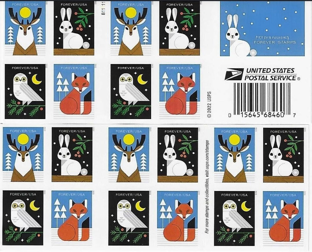 Winter Woodland Animals